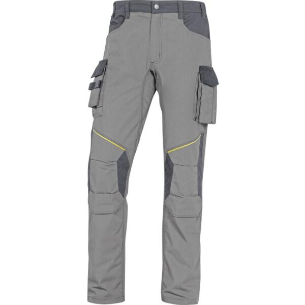 PANTALONI DE LUCRU MACH CORPORATE Gri deschis-Gri închis