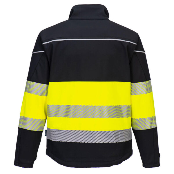 PW375 - PW3 Jachetă Softshell Hi-Vis Clasa 1-G-1