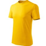 Tricou unisex - Classic 101 - galben - MALFINI®