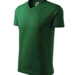 Tricou unisex - V-neck 102 - verde sticlă - MALFINI®