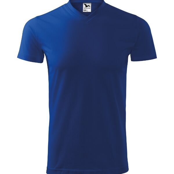 Tricou unisex - Heavy V-neck 111 - albastru regal - MALFINI®