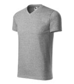 Tricou unisex - Heavy V-neck 111 - gri închis - MALFINI®