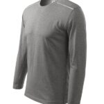 Tricou unisex - Long Sleeve 112 - gri închis - MALFINI®