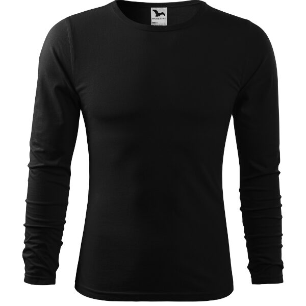 Tricou pentru bărbaţi - Fit-T LS 119 - negru - MALFINI®