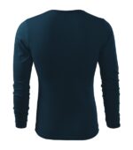Tricou pentru bărbaţi - Fit-T LS 119 - albastru marin - MALFINI®