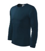 Tricou pentru bărbaţi - Fit-T LS 119 - albastru marin - MALFINI®