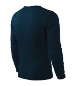 Tricou pentru bărbaţi - Fit-T LS 119 - albastru marin - MALFINI®