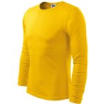 Tricou pentru bărbaţi - Fit-T LS 119 - galben - MALFINI®