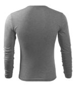 Tricou pentru bărbaţi - Fit-T LS 119 - gri închis - MALFINI®