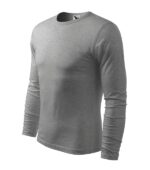 Tricou pentru bărbaţi - Fit-T LS 119 - gri închis - MALFINI®