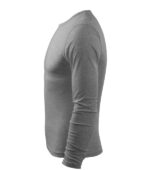 Tricou pentru bărbaţi - Fit-T LS 119 - gri închis - MALFINI®