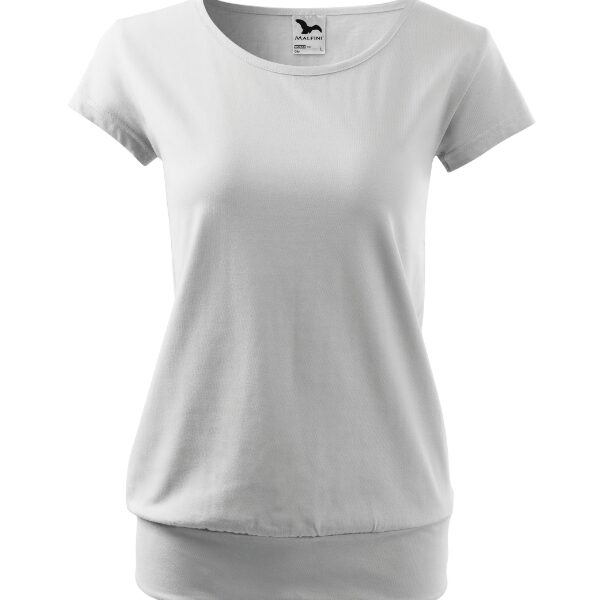 Tricou pentru damă - City 120 - alb - MALFINI®