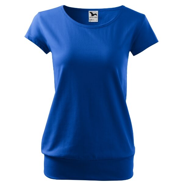Tricou pentru damă - City 120 - albastru regal - MALFINI®