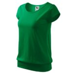 Tricou pentru damă - City 120 - verde mediu - MALFINI®
