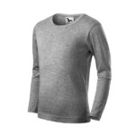 Tricou pentru copii - Fit-T LS 121 - gri închis - MALFINI®