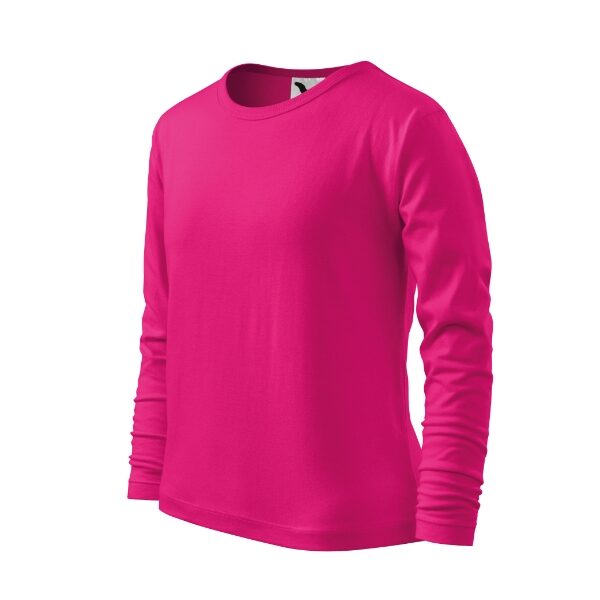 Tricou pentru copii - Fit-T LS 121 - roz zmeura - MALFINI®