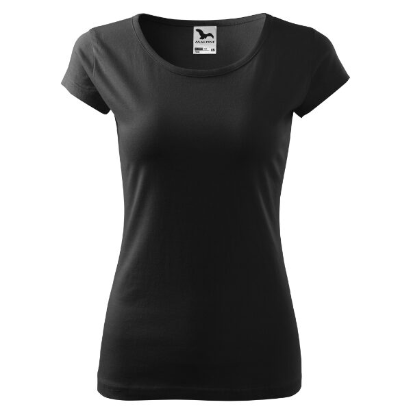 Tricou pentru damă - Pure 122 - negru - MALFINI®