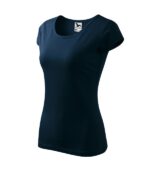 Tricou pentru damă - Pure 122 - albastru marin - MALFINI®