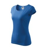 Tricou pentru damă - Pure 122 - albastru azuriu - MALFINI®