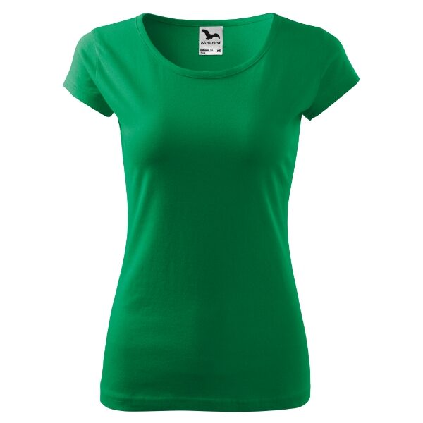 Tricou pentru damă - Pure 122 - verde mediu - MALFINI®