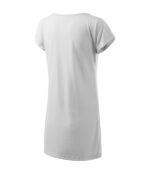 Tricou/rochie pentru damă - Love 123 - alb - MALFINI®