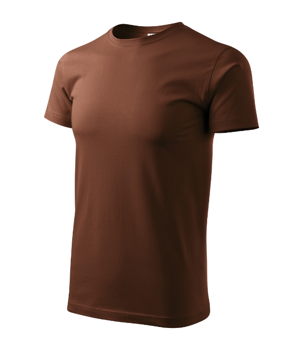 129_38_cw600 Tricou pentru bărbaţi - Basic 129 - ciocolatiu - MALFINI®