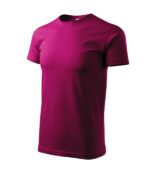 Tricou pentru bărbaţi - Basic 129 - roşu fucsie - MALFINI®