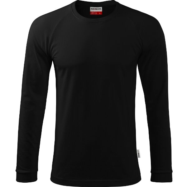 Tricou unisex - Street LS 130 - negru - RIMECK®