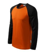 Tricou unisex - Street LS 130 - portocaliu - RIMECK®