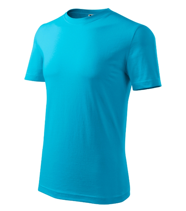 132_44_cw600 Tricou pentru bărbaţi - Classic New 132 - turcoaz - MALFINI®