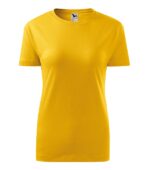 Tricou pentru damă - Classic New 133 - galben - MALFINI®