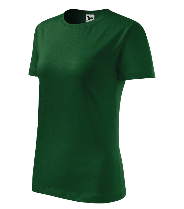 133_06_cw600 Tricou pentru damă - Classic New 133 - verde sticlă - MALFINI®