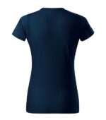 Tricou pentru damă - Basic 134 - albastru marin - MALFINI®