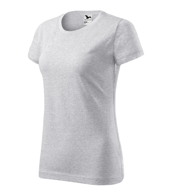134_03_cw600 Tricou pentru damă - Basic 134 - gri deschis - MALFINI®