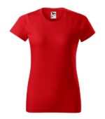 Tricou pentru damă - Basic 134 - roşu - MALFINI®