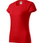 Tricou pentru damă - Basic 134 - roşu - MALFINI®