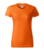 Tricou pentru damă - Basic 134 - portocaliu - MALFINI®