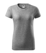 Tricou pentru damă - Basic 134 - gri închis - MALFINI®