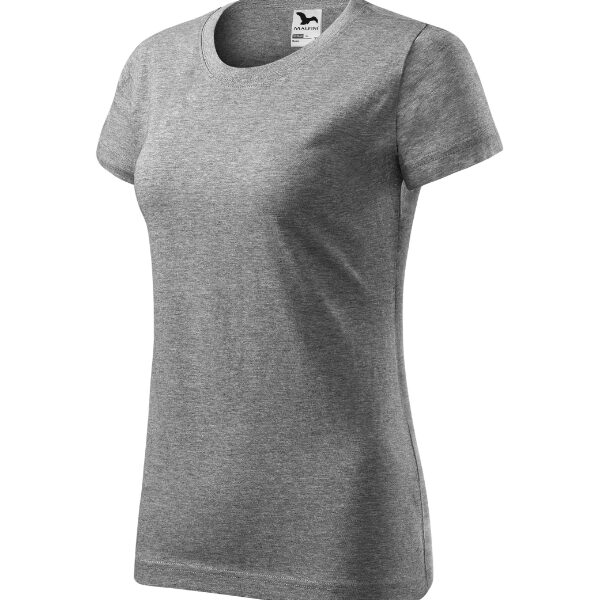 Tricou pentru damă - Basic 134 - gri închis - MALFINI®