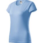 Tricou pentru damă - Basic 134 - albastru deschis - MALFINI®