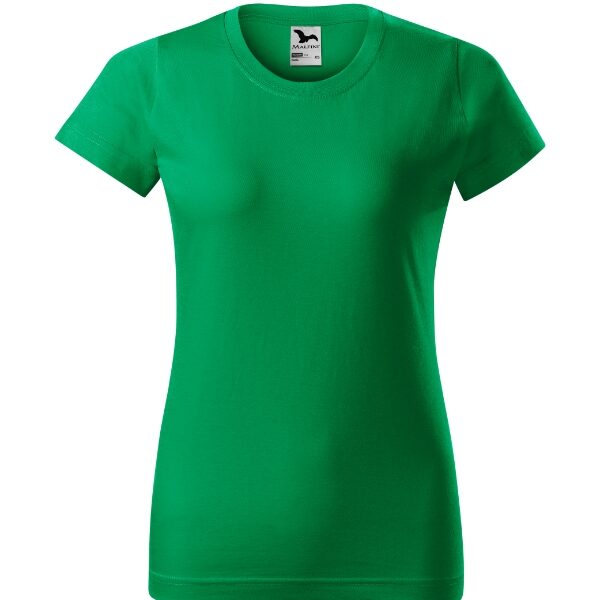 Tricou pentru damă - Basic 134 - verde mediu - MALFINI®