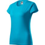 Tricou pentru damă - Basic 134 - turcoaz - MALFINI®