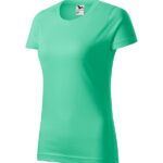 Tricou pentru damă - Basic 134 - verde mentă - MALFINI®