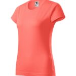 Tricou pentru damă - Basic 134 - coral - MALFINI®