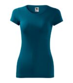 Tricou pentru damă - Glance 141 - albastru petrol - MALFINI®