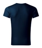 Tricou pentru bărbaţi - Slim Fit V-neck 146 - albastru marin - MALFINI®