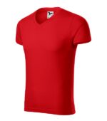 Tricou pentru bărbaţi - Slim Fit V-neck 146 - roşu - MALFINI®