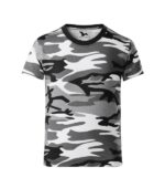 Tricou pentru copii - Camouflage 149 - camuflaj gri - MALFINI®