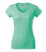 Tricou pentru damă - Fit V-neck 162 - verde mentă - MALFINI®