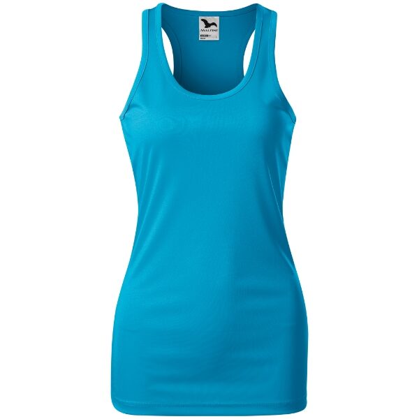 Top pentru damă - Racer 167 - turcoaz - MALFINI®